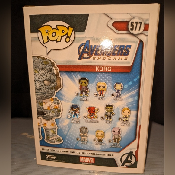 Avengers Endgame Korg Funko Pop - Picture 2 of 2